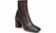Bordeaux Faux Snake Leather