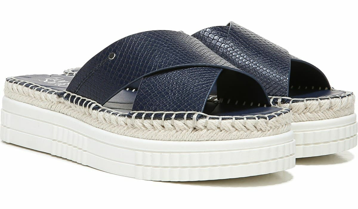 Franco Sarto Sale | Franco Barb Platform Slide Sandal
