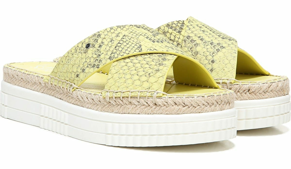 Franco Sarto Quality | Franco Barb Platform Slide Sandal