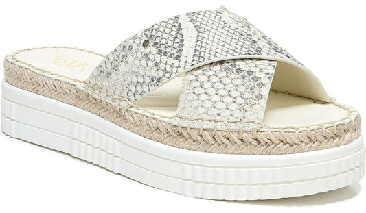 Franco Sarto Discount | Franco Barb Platform Slide Sandal