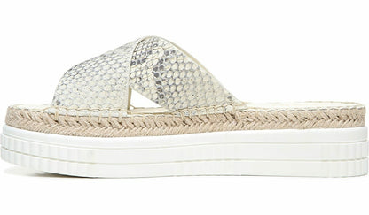 Franco Sarto Discount | Franco Barb Platform Slide Sandal