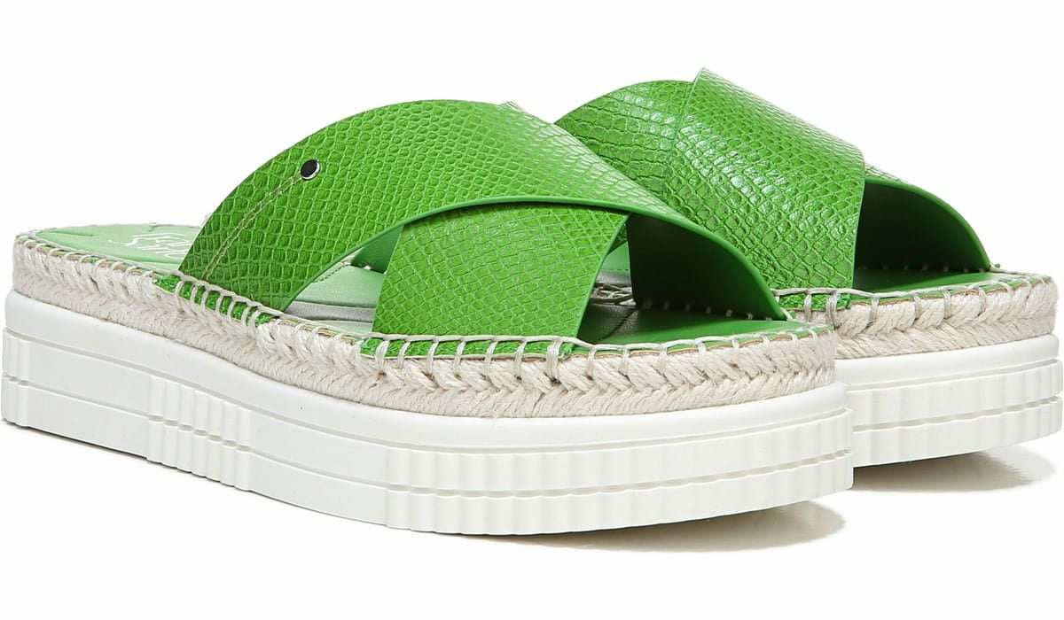 Franco Sarto Quality | Franco Barb Platform Slide Sandal